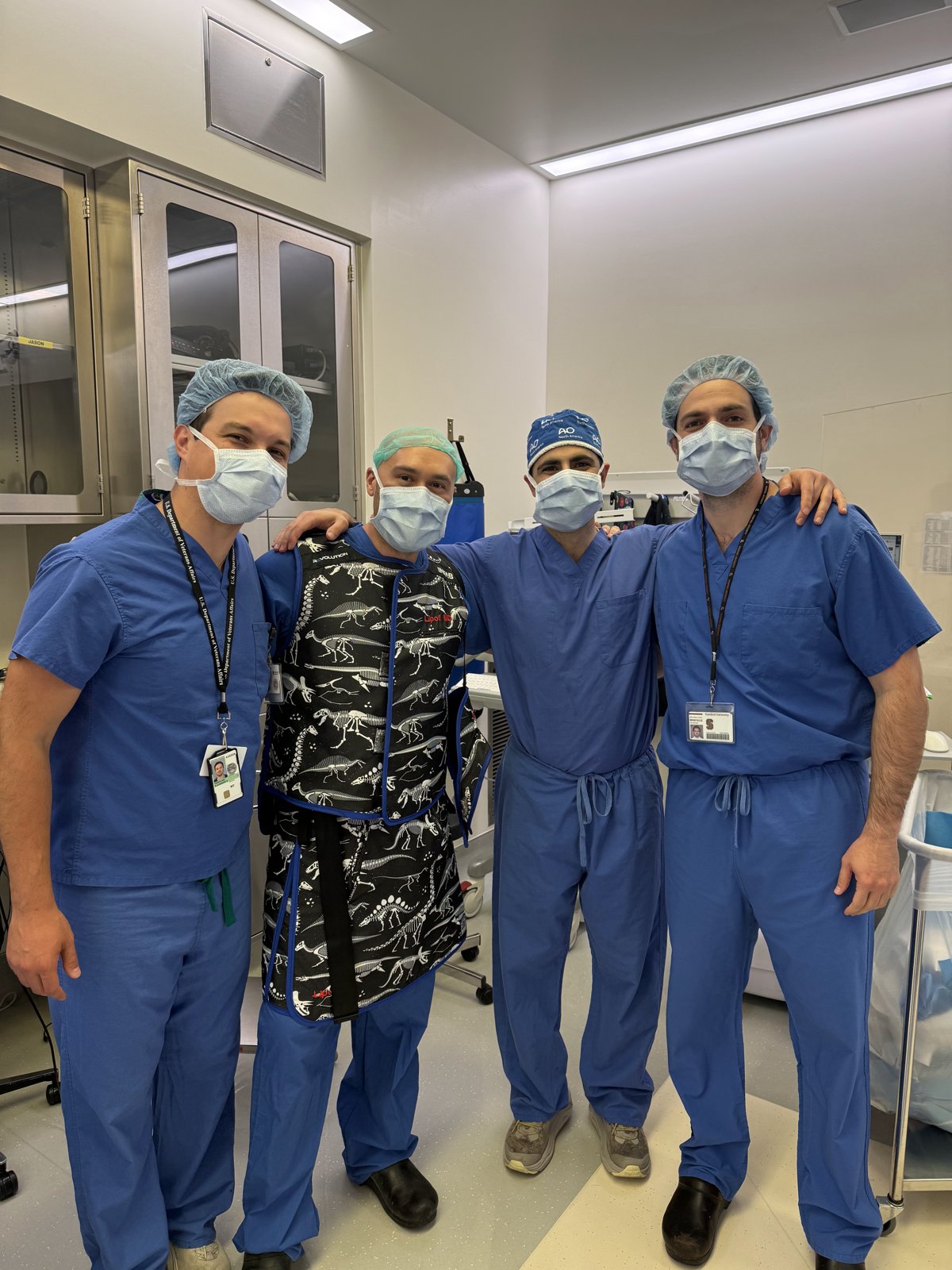 Dr. Matar with his surgical team